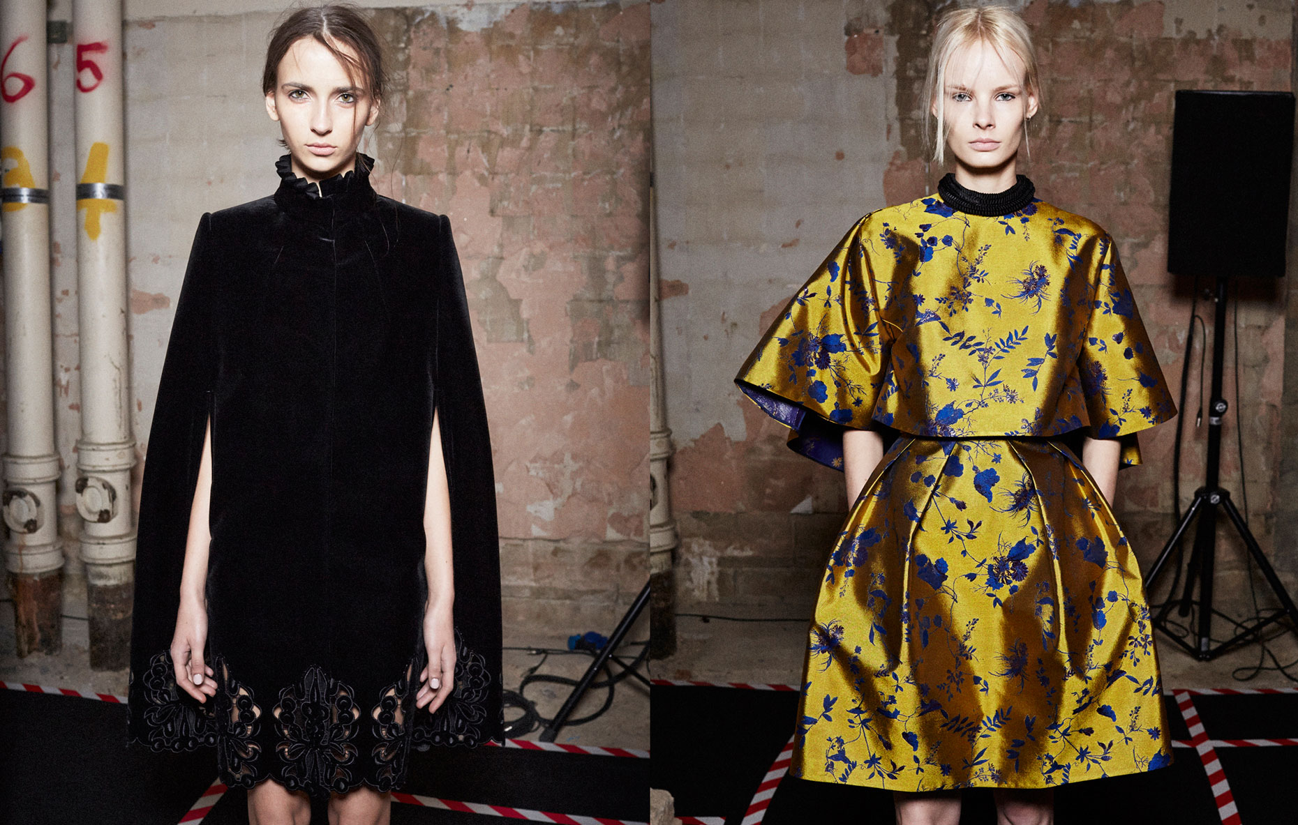 LFW_AW14_Erdem_backsatge_fashion and beauty_by_Jamie Baker_make up_Val Garland_hair_Anthony Turner 