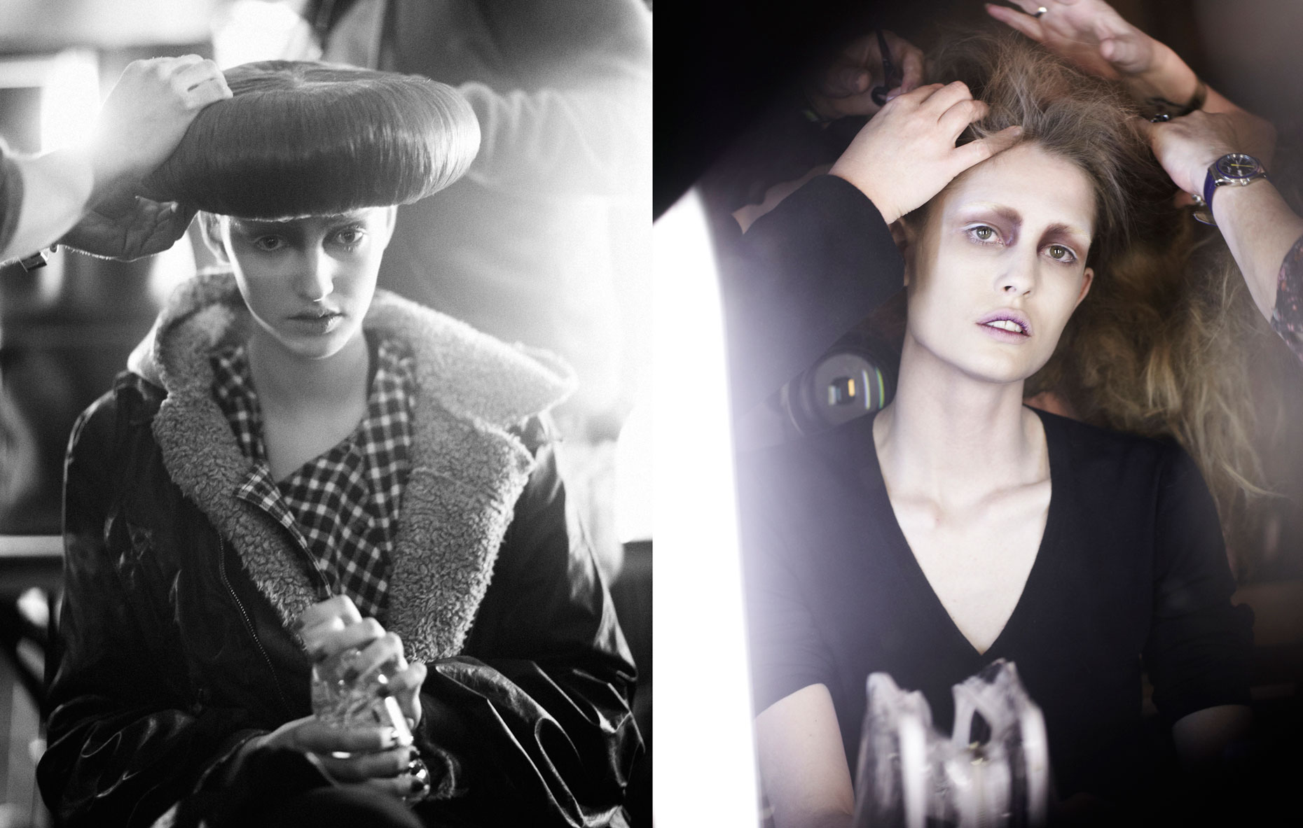 Unpublished backstage and front of house shots